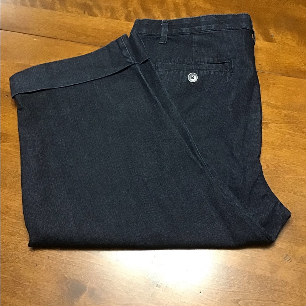 Bandolino Cuffed Crop Jean Size 18 #2253 - Picture 4 of 6